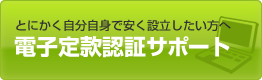 とにかく安く設立したい方へ　電子定款認証サポート